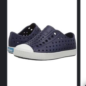 Toddler native c5 - Navy Perforated Slip-On Sneakers